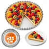 KADAX Okrogel pekač za pite s protivirusnim premazom, 22 cm