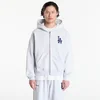 Mikina Sporty & Rich LA Serif Zip Hoodie UNISEX Heather Gray S