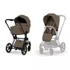 Cybex Voziček 2v1 Priam komplet comfort Platinum coconut brown
