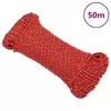 Brodski konop crveni 3 mm 50 m od polipropilena