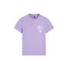 Tommy Jeans Majica CITY lila/bela