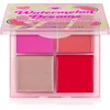 I Heart Revolution Watermelon Dreams Blush & Highlighter Quad paleta osvetljevalcev in rdečil 4x2.8 g