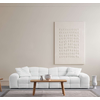 Atelier del Sofa Trosed Pescara Lounge, 310x108x83cm, Beli