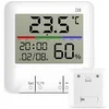 Verkgroup Digitalni LCD touch termometer higrometer ura