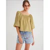 MixRay Bluza Blusen oliva