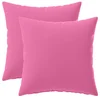 Vidaxl Dekorativna blazina 2 kos HEERLEN Roza 50 x 50 cm Poliester