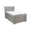 Boxxx BOXSPRING POSTELJA 120 cm x 200 cm , tekstil siva