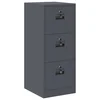 Vidaxl Kabinet za datoteke s predalom Antracit 44 x 50 x 106.5 cm
