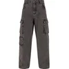 Karl Kani Kargo hlače siv denim