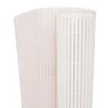 Vidaxl Vrtna ograja Bela 150 x 300 cm PVC