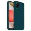 Silikonski ovitek za iPhone 14 Pro Max - mat temno zelen