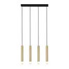 Zuma Line P241125804GD - Luster na sajli VELIC 4xG9/5W/230V zlatna