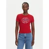 Tommy Jeans Majica New York modra/rdeča/off-bela