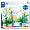 BOJE DRVENE-VODENE 24BOJE METALNA KUTIJA AQUARELL DESIGN JOURNEY STAEDTLER 14610C M24