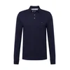Tommy Hilfiger za moške. MW0MW20182 Polo 1985 Slim Ls navy (M), Priložnostno, Dolg rokav, Organski bombaž, Trajnostni, Mornarica