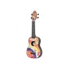 Ukulele KEIKI K2 serija Soprano set za levičarje - Peace 68 K2-68-L