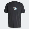 Adidas Muška majica Remoji Graphic Tee, Crna