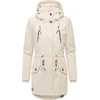 Ragwear Zimska jakna Ellsie Cordy ecru