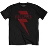 The Killers Red Bolt Black L Majica