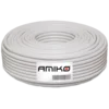 Amiko Koaksijalni kabel RG-6, BC, 100dB, 100 met. - RG6-BC/100db - 100m