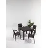 Atelier Del Sofa Set vrtne mize in stolov (5 kosov)