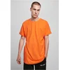 Tangerine T-shirt with a long shape