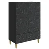 Kreveta Crna 66 x 34,5 x 95 cm Konstruirano drvo