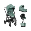 Kikka Boo Kolica Mia 3in1 set sa I-SIZE autosedištem i tvrdom korpom Mint