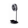 GEMBIRD TA-WPC10-LEDFAN-01 Bežični punjač, Ventilator, Sa lampom, Crni
