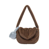 Pull&Bear Torba za čez ramo CHARM golobje modra/rjava