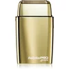 BaByliss Pro FXFS2GE Double Foil Metal Shaver Gold