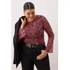 Trendyol Curve Ženska bluza Tbbaw26Af00098, Šarena