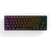 SteelSeries Apex Pro Mini brezžična mehanska igralna tipkovnica črne barve z UK postavitvijo QWERTY