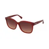 Max Mara MM0025 66F ONE SIZE (57) Rdeča/Rjava