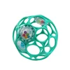 OBALL Toy Oball RATTLE 10 cm 0 m+ temno turkizna