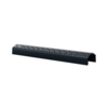 SLEMENSKI ZRAČNIK Z RESICAMI 190mm x 1m ANTRACIT | Topdom