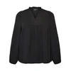 Zizzi Bluza črna