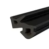 DQPP - Fensterdichtung - S-1126 - 1 m - VEKA PVC Fenster Gummidichtug - , Črna - Zugluftstopper Profildichtung - Gummidichtug Dichtband Kunststofffensterdichtungen