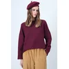 Trend Alacati Stili Ženska bluza Alc-X14391, Bordo
