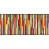 wash+dry PREDPRAŽNIK Mikado Stripes 60/140 cm potiskano večbarvno