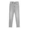 Bershka Kavbojke siv denim