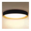 Brilagi - LED prigušiva plafonska svetiljka LARIOS LED/72W/230V crna prečnik 59 cm + daljinski upravljač
