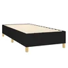 Box spring krevet s madracem crni 80 x 200 cm od tkanine