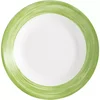 Plitev krožnik Arcoroc Brush premer 15,5 cm, zelen (24 kos)