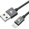 RAMPOW lightning kabel 2 m – temno siv