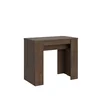 Ityhome Ityhome 90 x 77 konzolna miza rjava, (20847772)