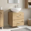 Umivaonik s policom Hrast artisan 49,5 x 44,5 x 66,5 cm