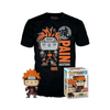 Set Bobble Figure Anime - Naruto Shippuden POP! & Tee - Pain - Glows in the Dark - L
