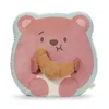 Nici MyMochi: Nomo plišasti medvedek s kroasanom - 35 x 33 cm