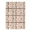 Kremno bela/svetlo rjava preproga 120x170 cm Ember – Universal